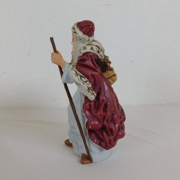 Hallmark Keepsake Legend of St Nicholas Santa Hand Painted Porcelain Figurine - Picture 3 of 8